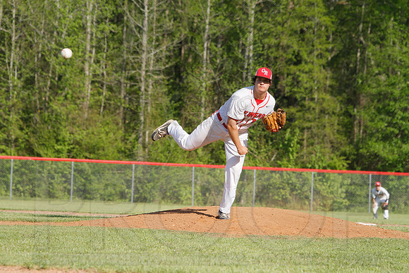 Mayflower @ Glen Rose baseball (Senior Night) 4-22-2014 (© Justin Manning) JWM_0298