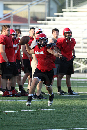 Harmony Grove Football Team Camp (Practice) 7-15-2014 (©Justin Manning) JWM_256