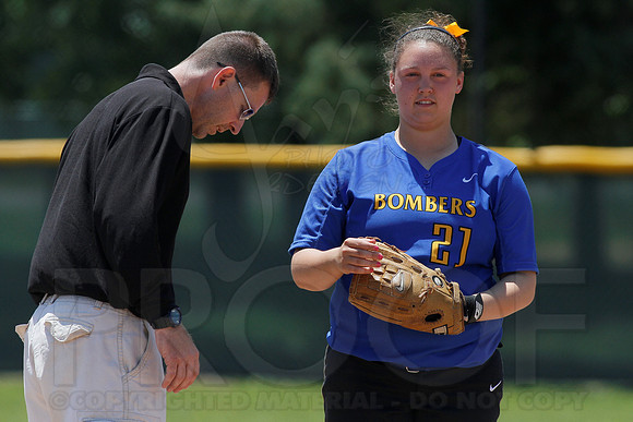 Benton vs. Mountain Home 6A State Softball Playoffs 5-11-13 (© Justin Manning) JWM0175