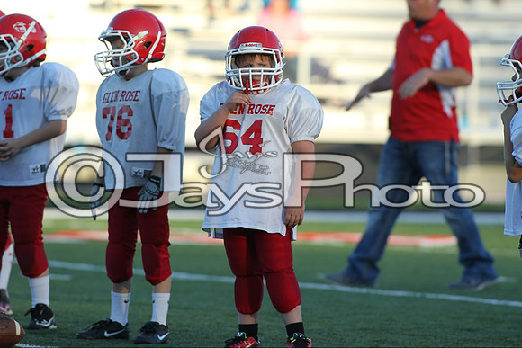 Poyen @ Glen Rose Peewee Football 10-19-2015 (©Justin Manning) JWM_0172