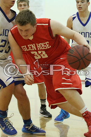 Glen Rose vs. Bismarck Boys 3A District Tournament 2-18-2015 (©Justin Manning) JWM_044