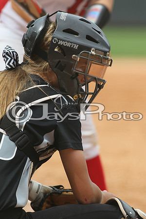 4A State Softball Finals Bauxite vs. Mena 5-22-2015 (©Justin Manning) JWM_0316